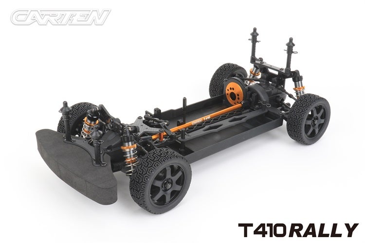 ホビーラジコン Carson T410 RALLY T410-Rally 1:10-Scale 4WD Rally Car Kit - Carten | Wolfram RC