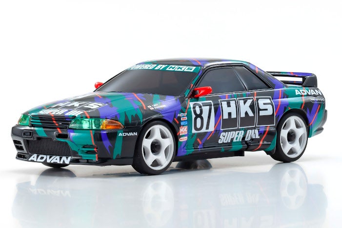 Mini-Z AWD ReadySet - Nissan Skyline GT-R R32 'HKS Gr. A' - Kyosho
