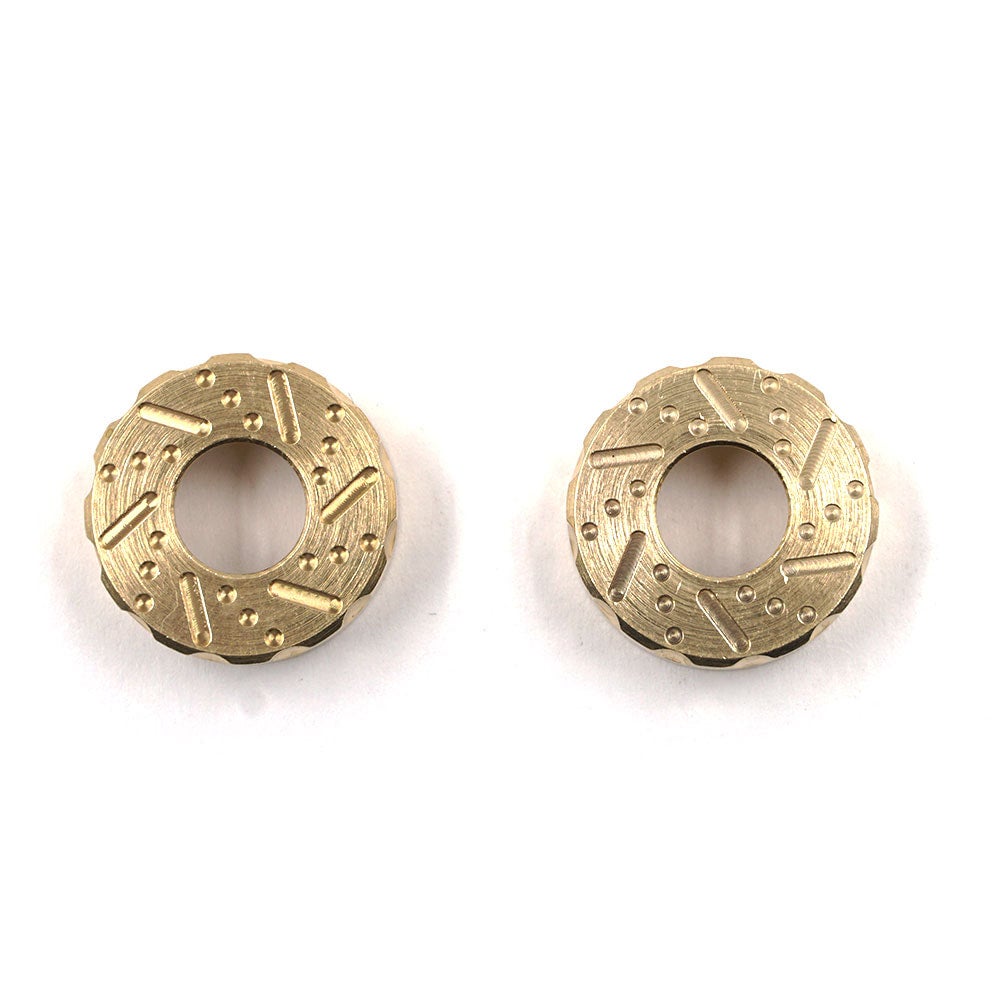 Mini z 4x4 mx 01 brass rear axle caps yeah racing wolfram rc