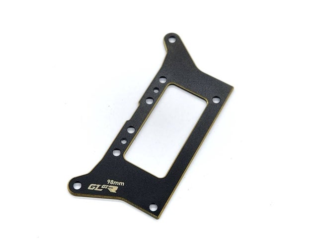 Set Sterzo Doppio Braccio In Alluminio Con Servosaver Per GL Racing GTR - Foto 2