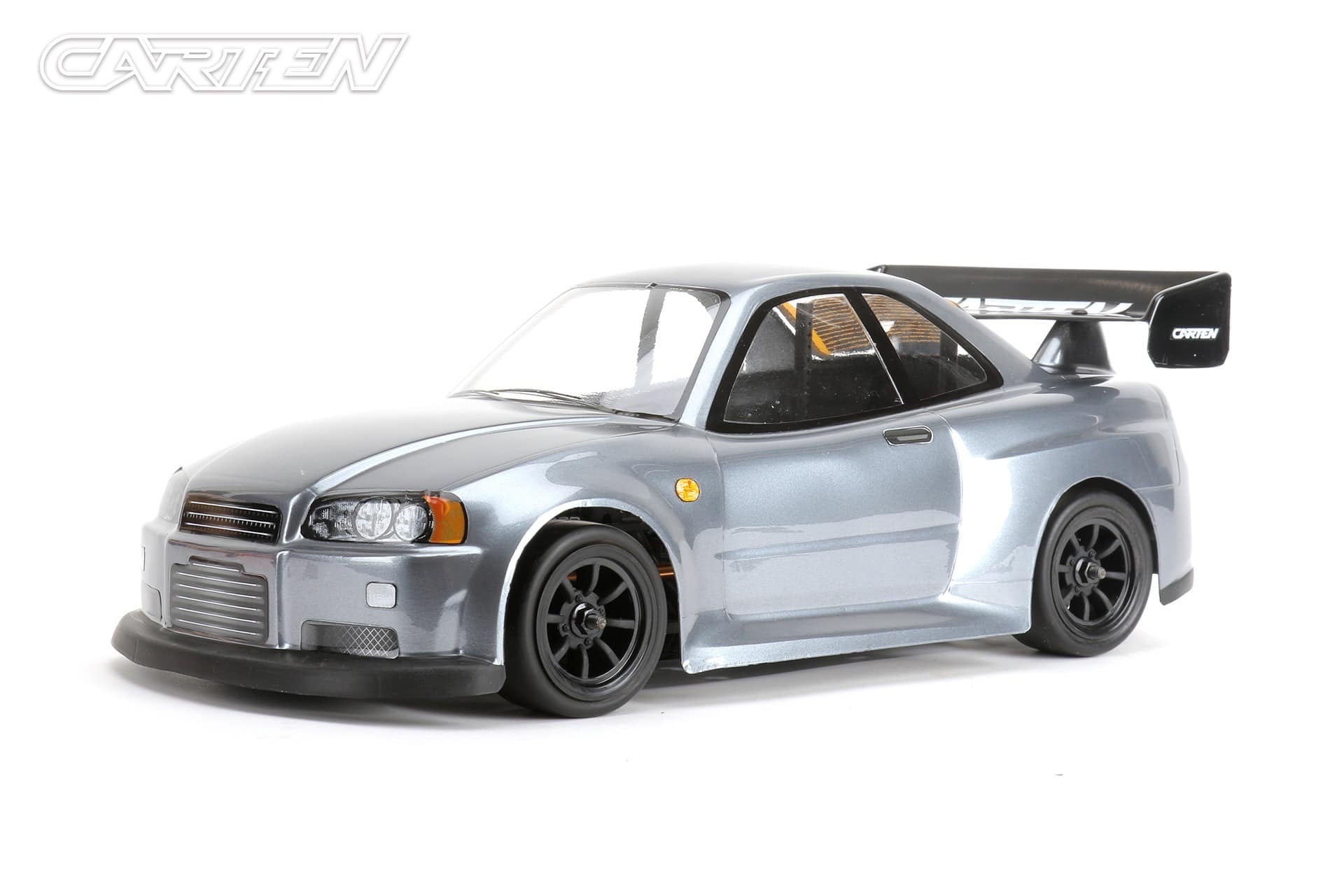 M210 Comic Skyline R34 210mm Clear Lexan Body - Carten | Wolfram RC