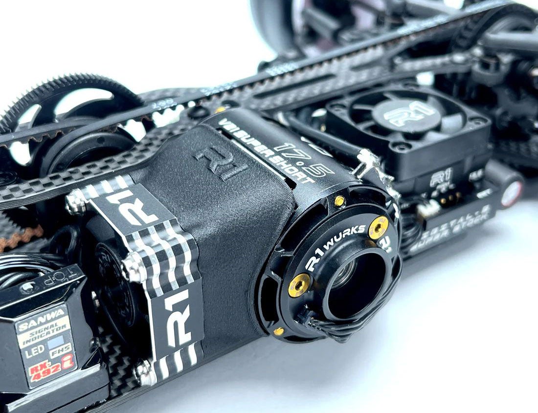 Tape-Down 30mm Motor Fan Shroud - R1 WURKS | Wolfram RC