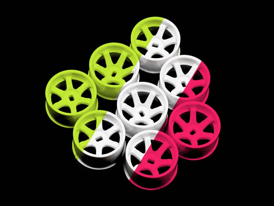 Mini-Z AWD Plastic Wheel Set - Yeah Racing | Wolfram RC