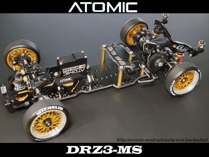 ATOMIC AMZ Shaft Drive Chassis フルアルミ仕様 ATOMIC AMZ Shaft Drive Chassis フルアルミ仕様 ATOMIC R/C