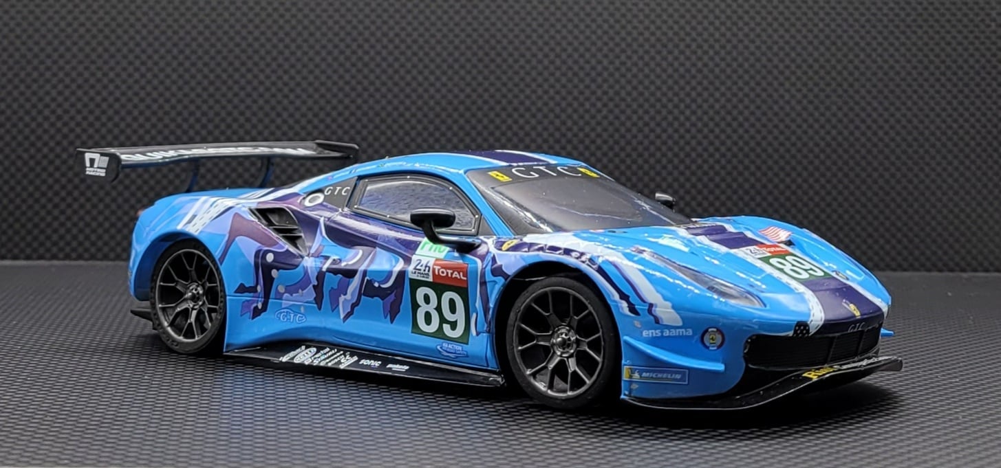 GLレーシング製 ミニッツボディ フェラーリ 488GT3 ブルー Amazon.co.jp: GLレーシング製 ミニッツボディ フェラーリ