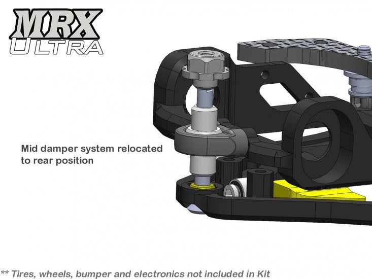 MRX Ultra 1/28 Linkless Pan Car Kit - Atomic | Wolfram RC