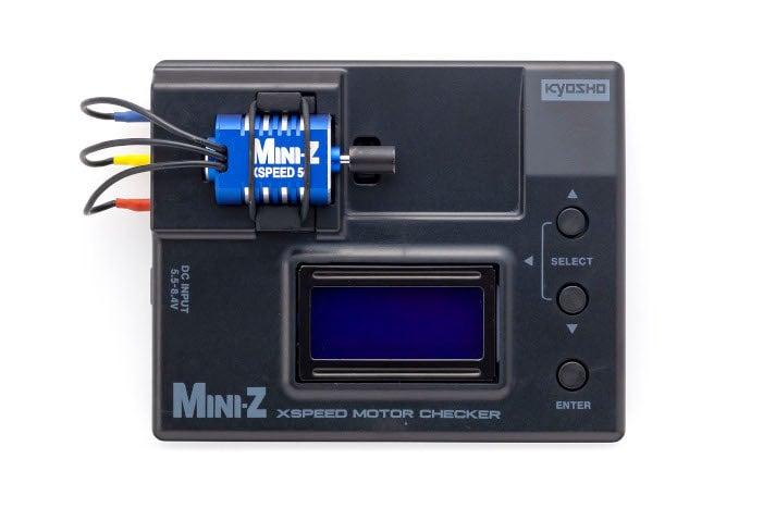 X-SPEED Motor Tester - Kyosho | Wolfram RC X-SPEED Motor Tester - Kyosho | Wolfram RC