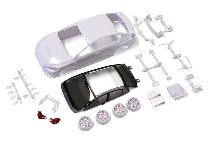 Subaru WRX STI - Unpainted White Body Set - Kyosho | Wolfram RC