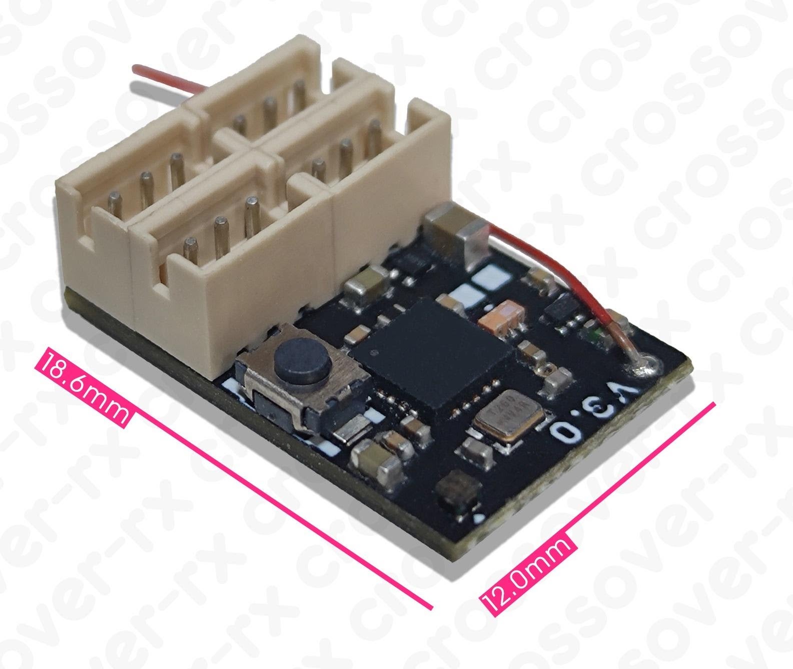 Ma-RX42-S 5CH Receiver - Compatible With FUTABA-SFHSS With Built-in ESC And MicroRX Function