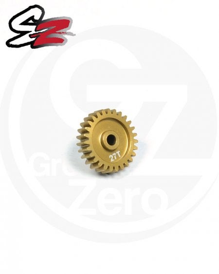 Hard Coated Aluminum Pinion Gears 64p 2mm Shaft - Atomic