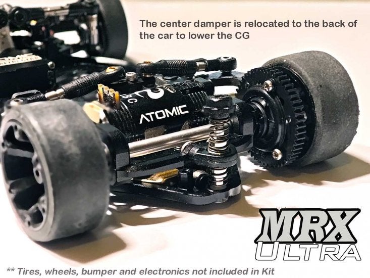 MRX Ultra 1/28 Linkless Pan Car Kit - Atomic | Wolfram RC