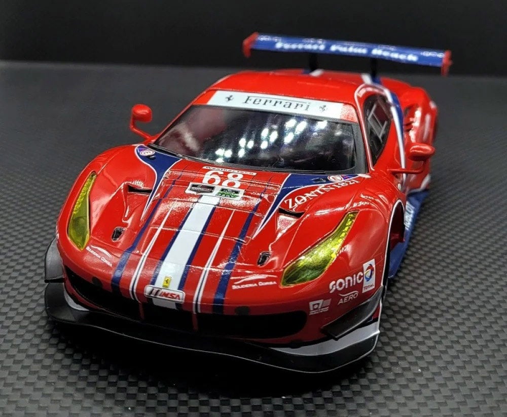 GLレーシング製 ミニッツボディ フェラーリ 488GT3 ブルー 61aIyNQMAdL._AC_UF894,