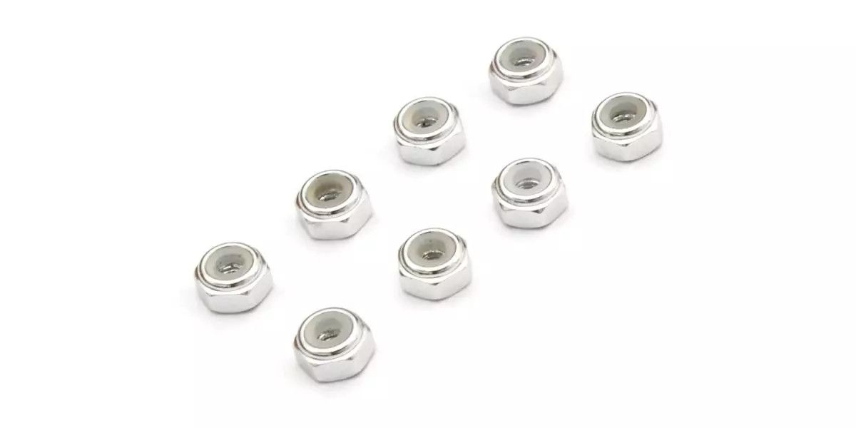 Aluminum/Nylon Locking Wheelnuts for MR-03, MR-04 - Kyosho