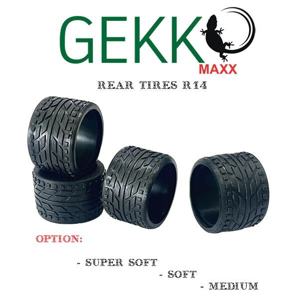 Grip Racing Tires Gekko MAXX Race/Grip Tires - Nexx Racing | Wolfram RC