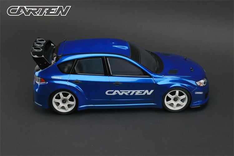 T410 Clear 190mm Body Shell: 2008 WRX Hatchback - Carten | Wolfram RC