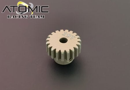 Hard Coated Aluminum Pinion Gears 64p 2mm Shaft - Atomic