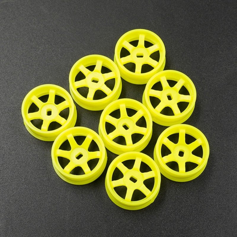 Mini-Z AWD Plastic Wheel Set - Yeah Racing | Wolfram RC