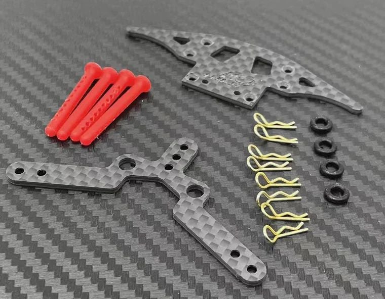 Lexan Body Mounting Kit for MR03 MC3WLS Wolfram RC