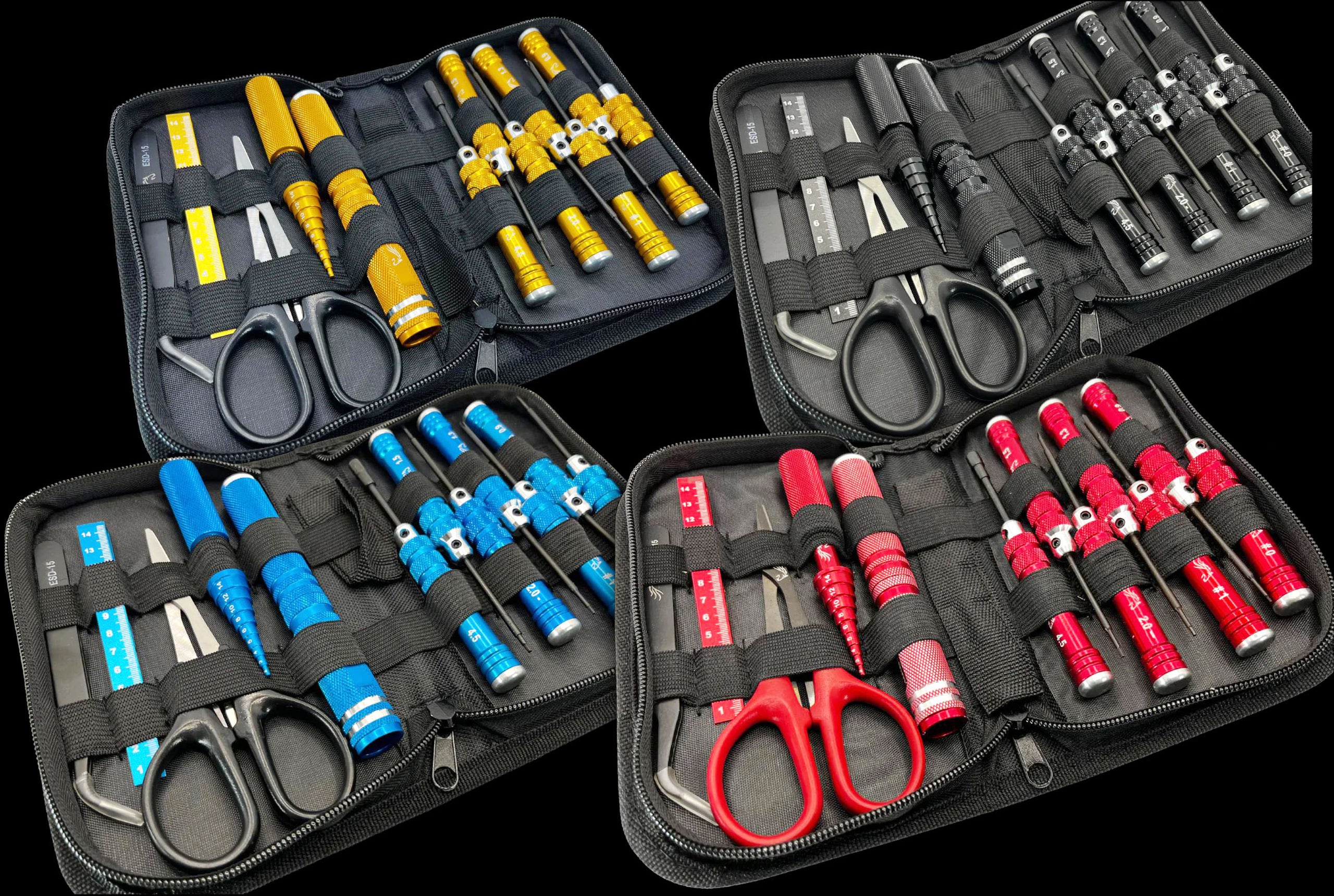 RC Master Tool Kit for Mini-Z and 1/28 scale - Silver Horse