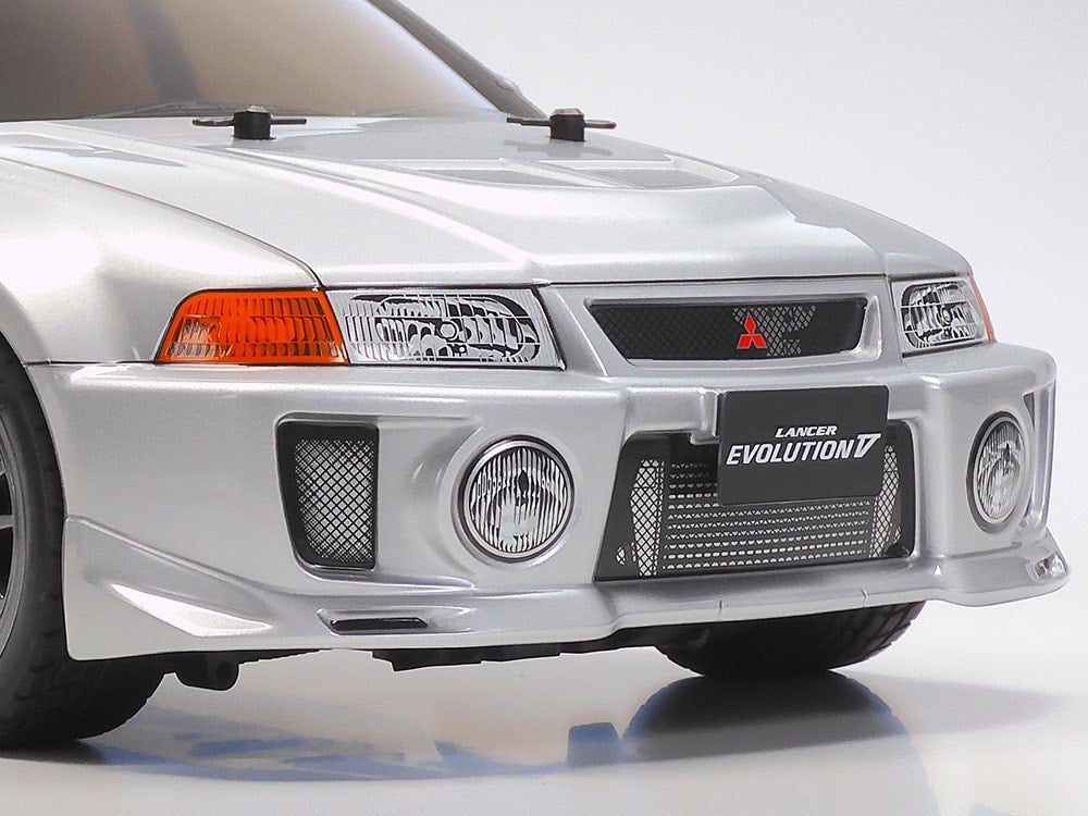 Mitsubishi Lancer EVO V TT02 1 10 4WD Electric Touring Car Kit Tamiya Wolfram RC