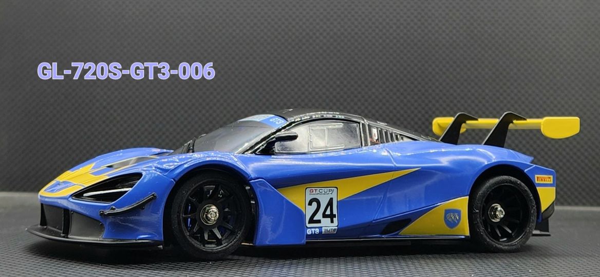 Limited Production Body Collection McLaren 720S GT3 GL Racing Wolfram RC