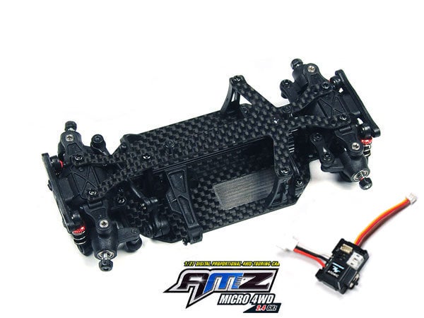 AMZ Micro 4WD Touring Car Kit Atomic Wolfram RC