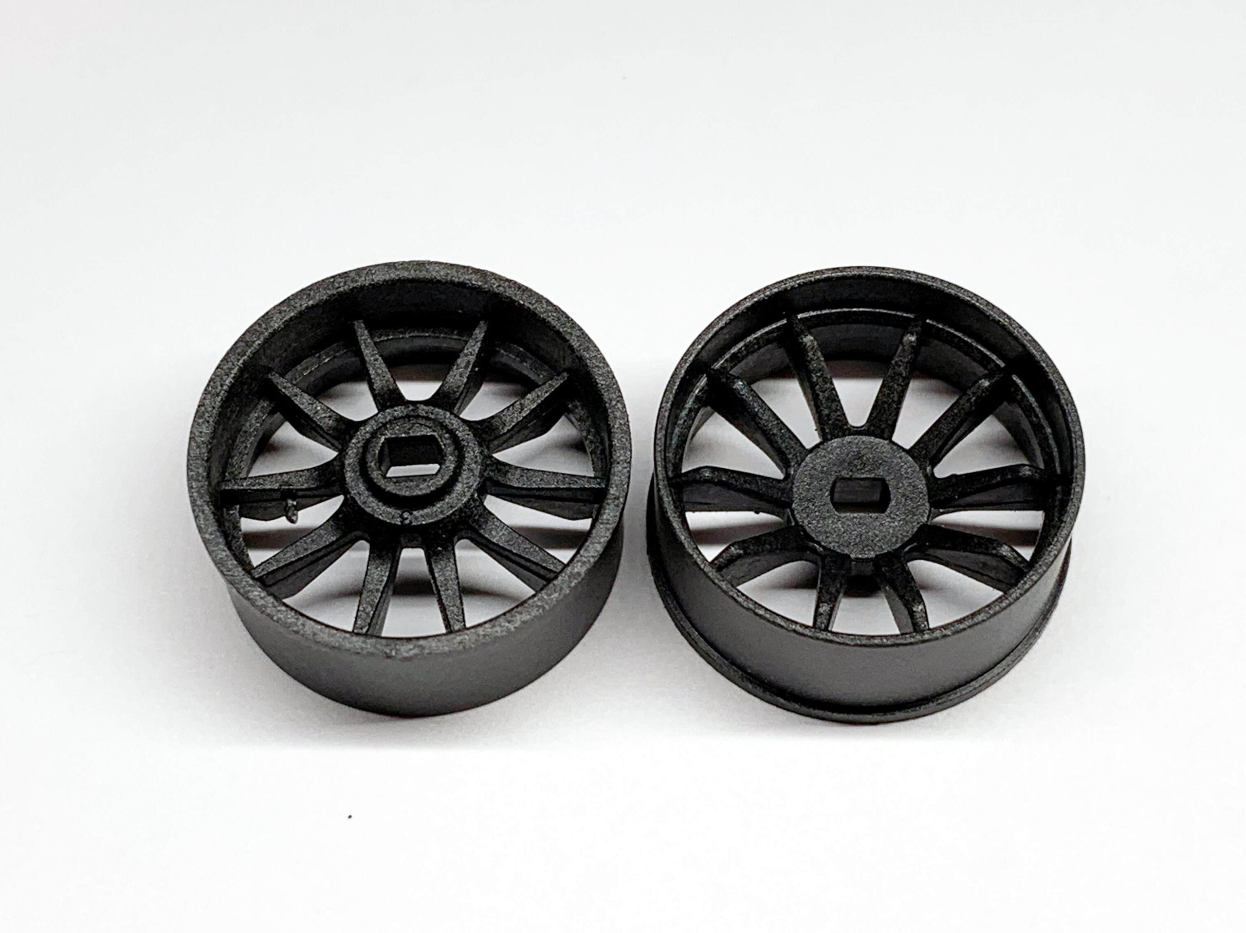 AWD Cut Carbon Wheels - GL Racing | Wolfram RC